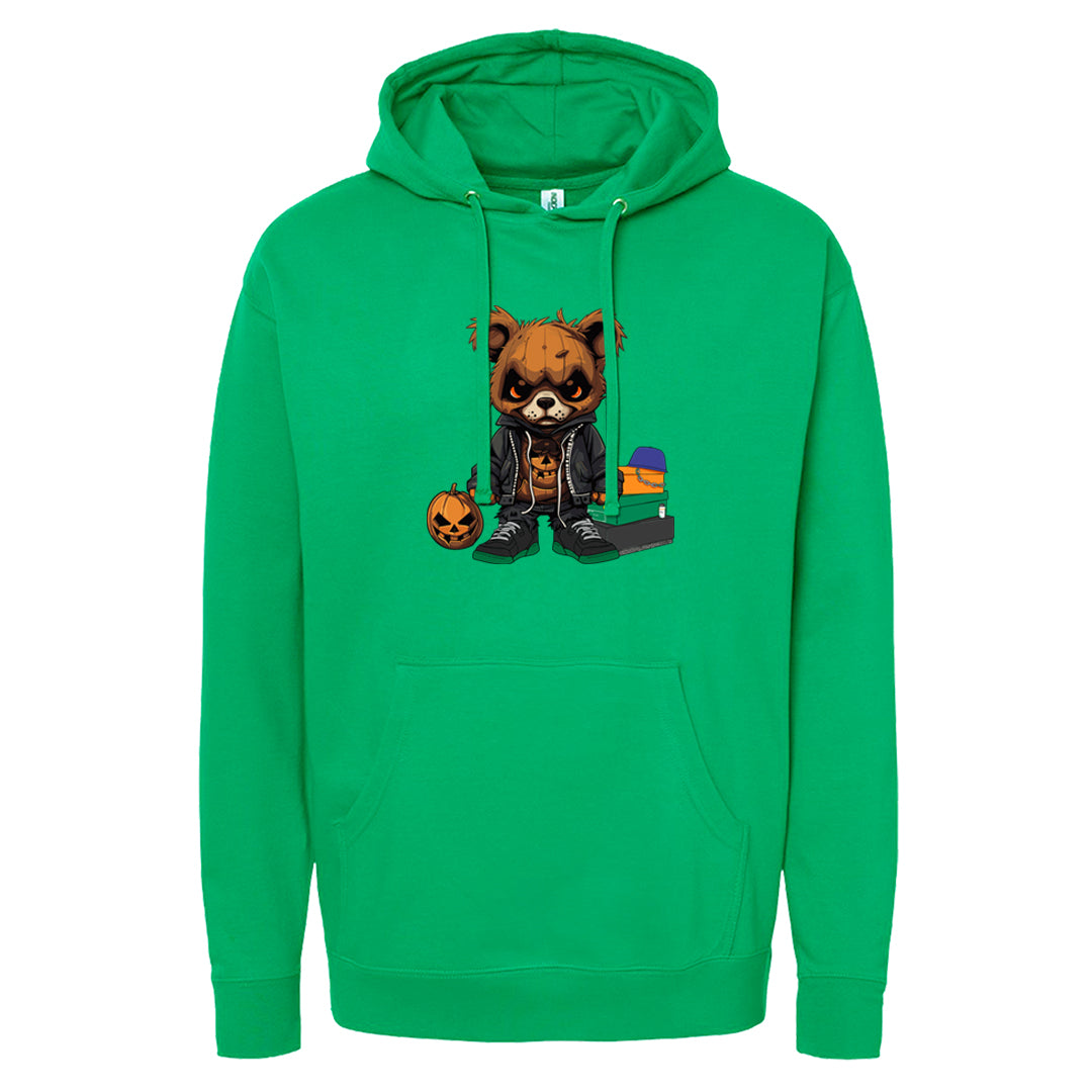 Halloween Low 1s Hoodie | Halloween Standard Bear, Irish Green