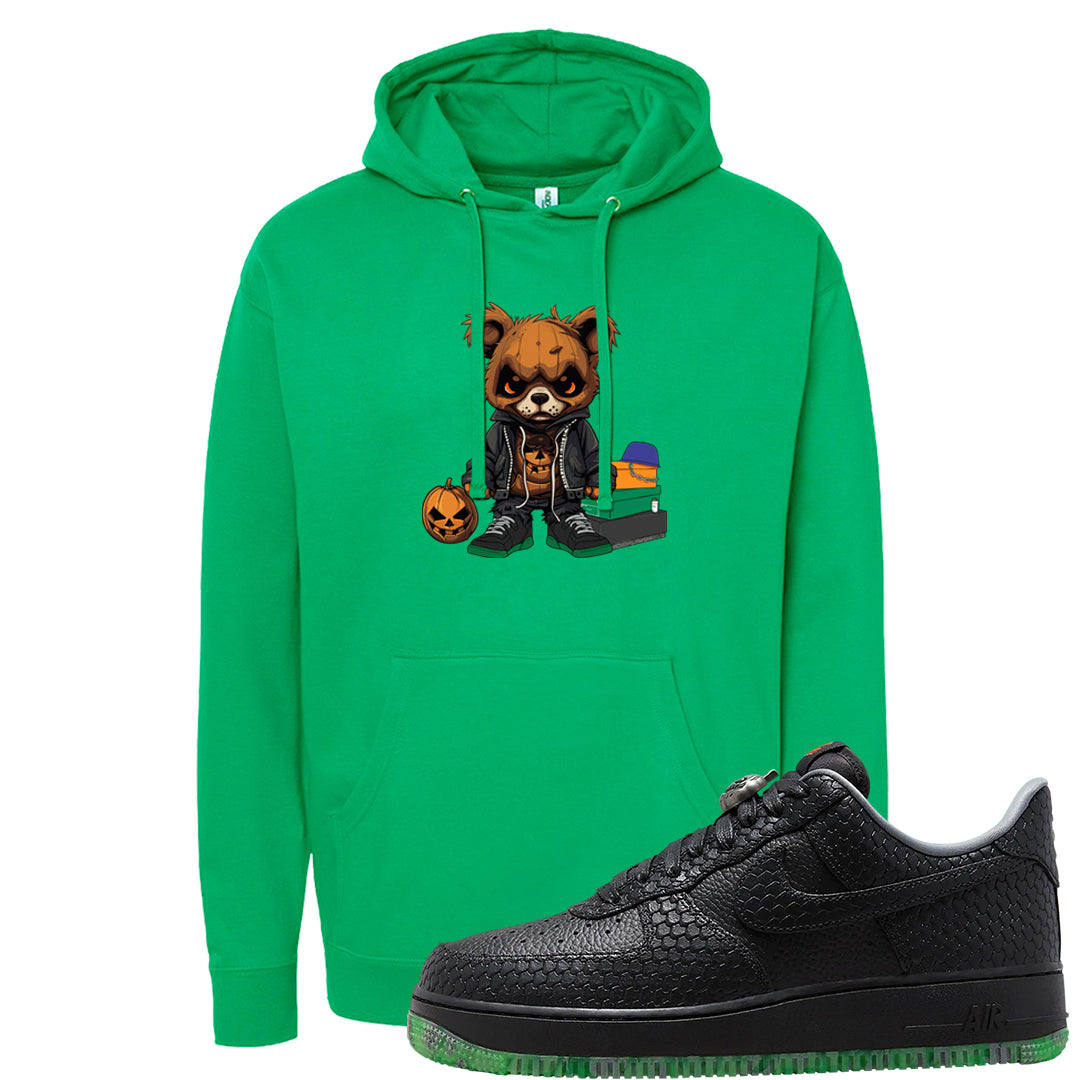 Halloween Low 1s Hoodie | Halloween Standard Bear, Irish Green