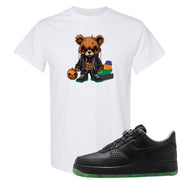 Halloween Low 1s T Shirt | Halloween Standard Bear, White