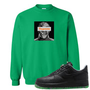 Halloween Low 1s Crewneck Sweatshirt | Thupreme, Irish Green