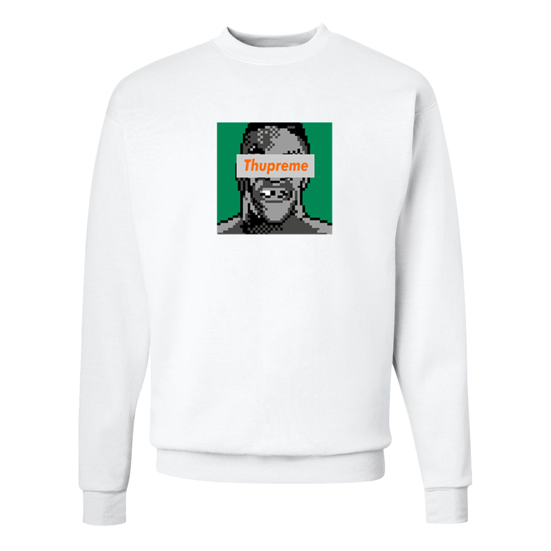 Halloween Low 1s Crewneck Sweatshirt | Thupreme, White