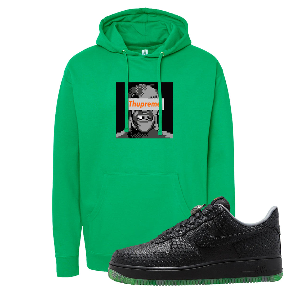 Halloween Low 1s Hoodie | Thupreme, Irish Green