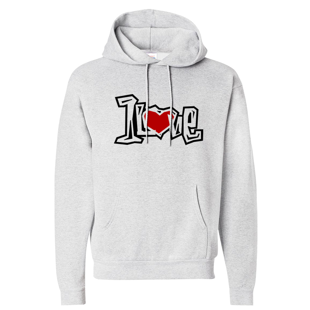 Light Iron Ore AF1s Hoodie | 1 Love, Ash