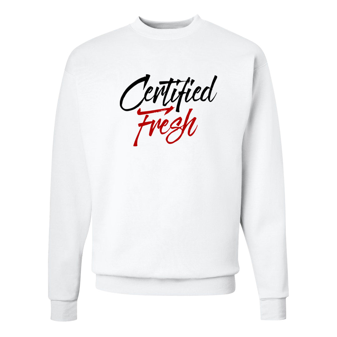 Light Iron Ore AF1s Crewneck Sweatshirt | Certified Fresh, White