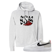 Light Iron Ore AF1s Hoodie | Certified Sneakerhead, Ash