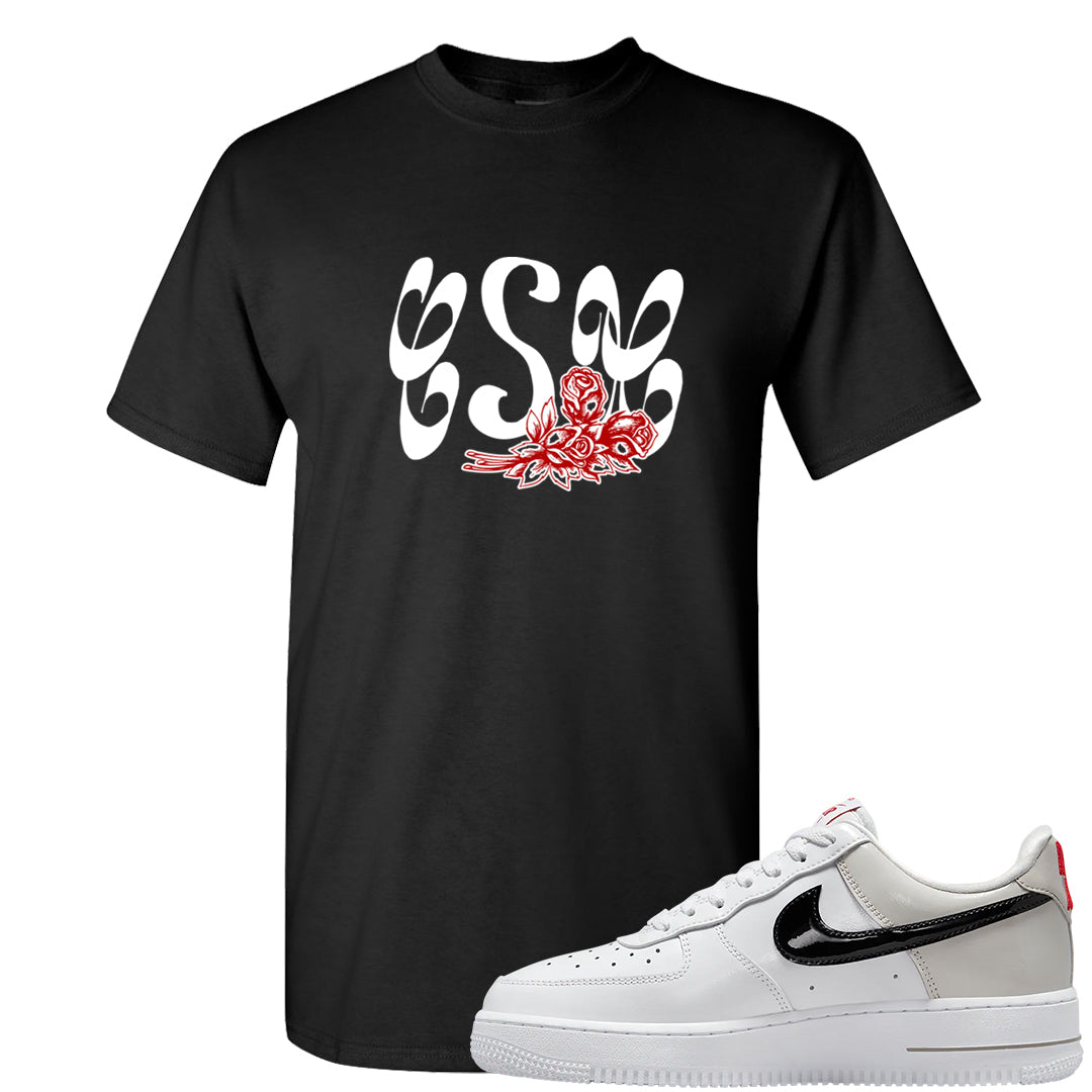 Light Iron Ore AF1s T Shirt | Certified Sneakerhead, Black