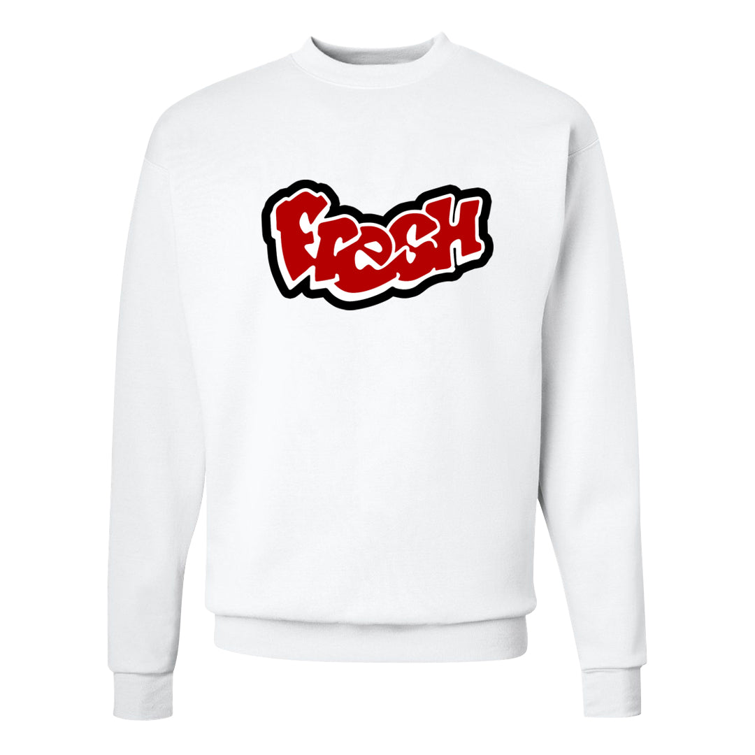 Light Iron Ore AF1s Crewneck Sweatshirt | Fresh, White