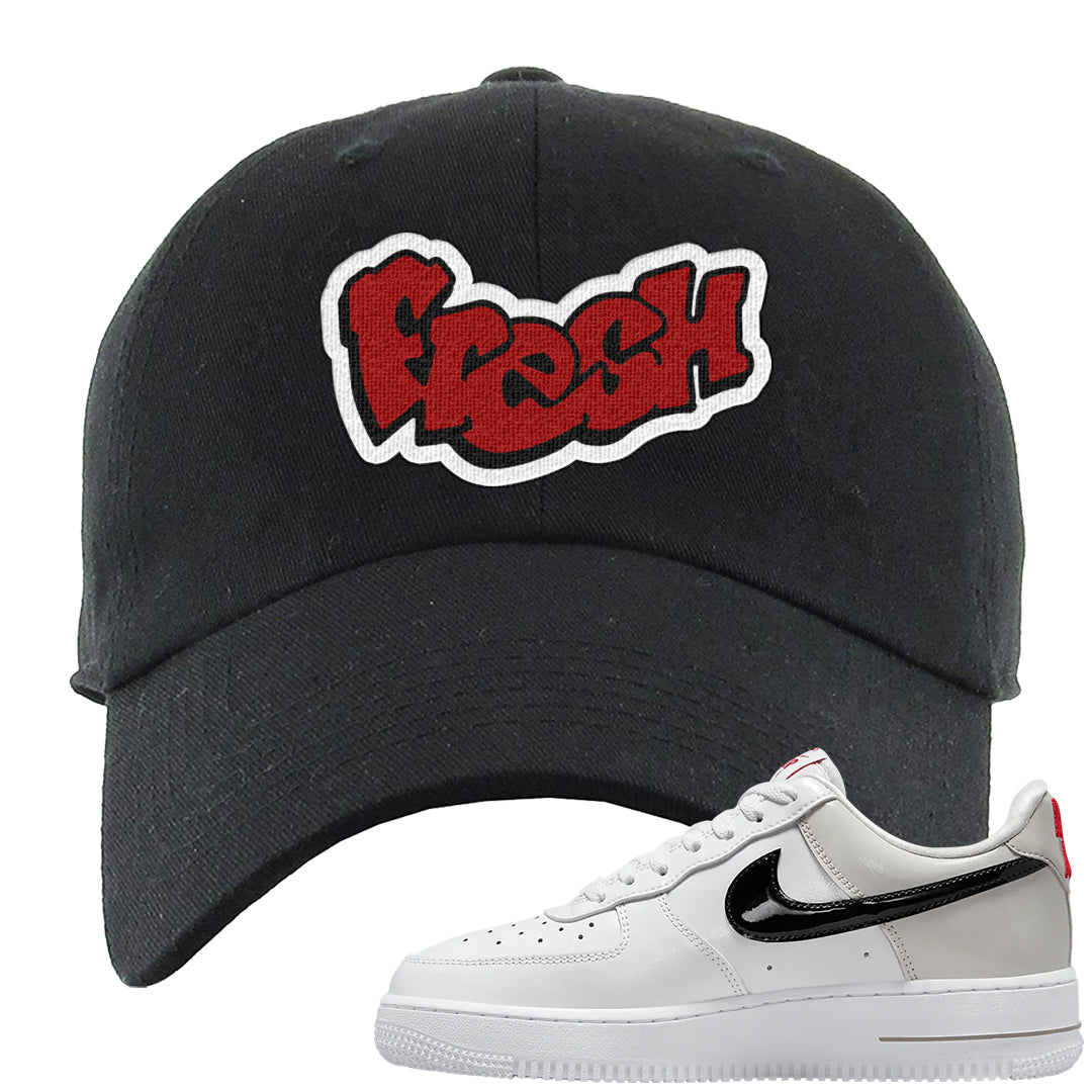 Light Iron Ore AF1s Dad Hat | Fresh, Black