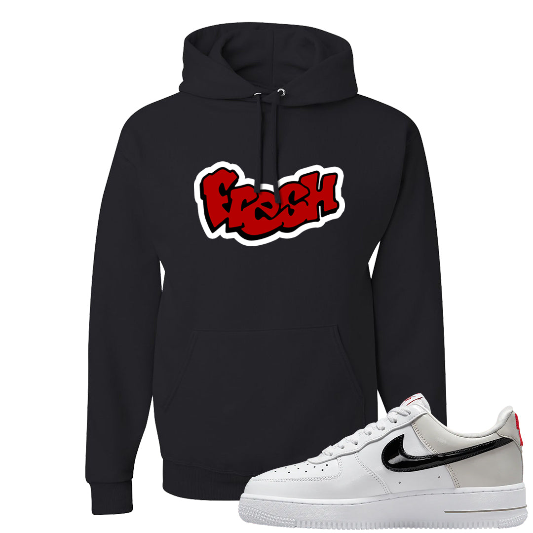 Light Iron Ore AF1s Hoodie | Fresh, Black