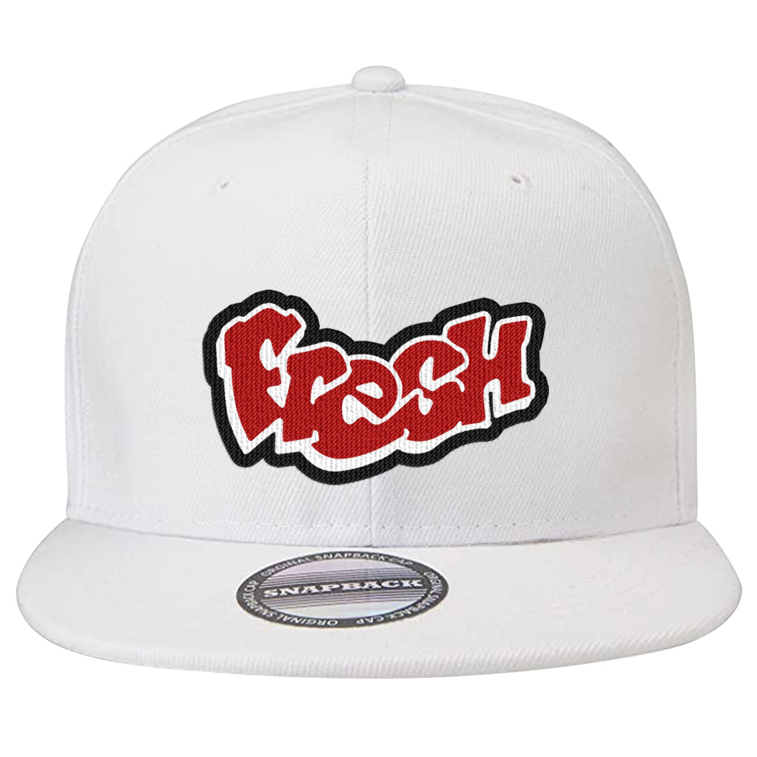 Light Iron Ore AF1s Snapback Hat | Fresh, White