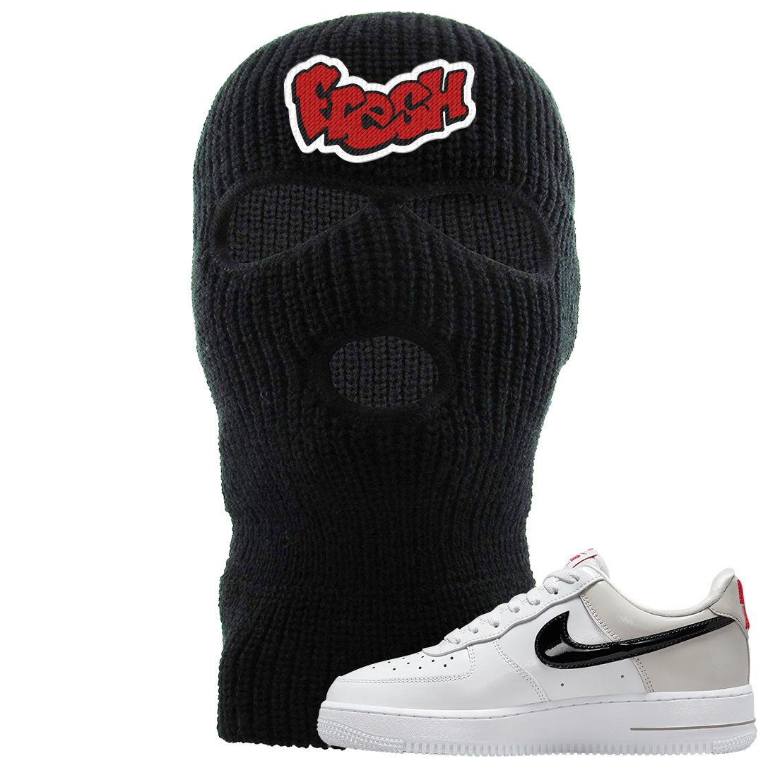 Light Iron Ore AF1s Ski Mask | Fresh, Black