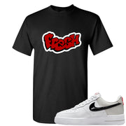 Light Iron Ore AF1s T Shirt | Fresh, Black