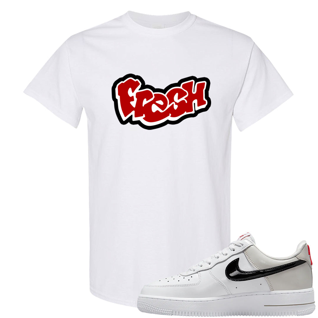 Light Iron Ore AF1s T Shirt | Fresh, White