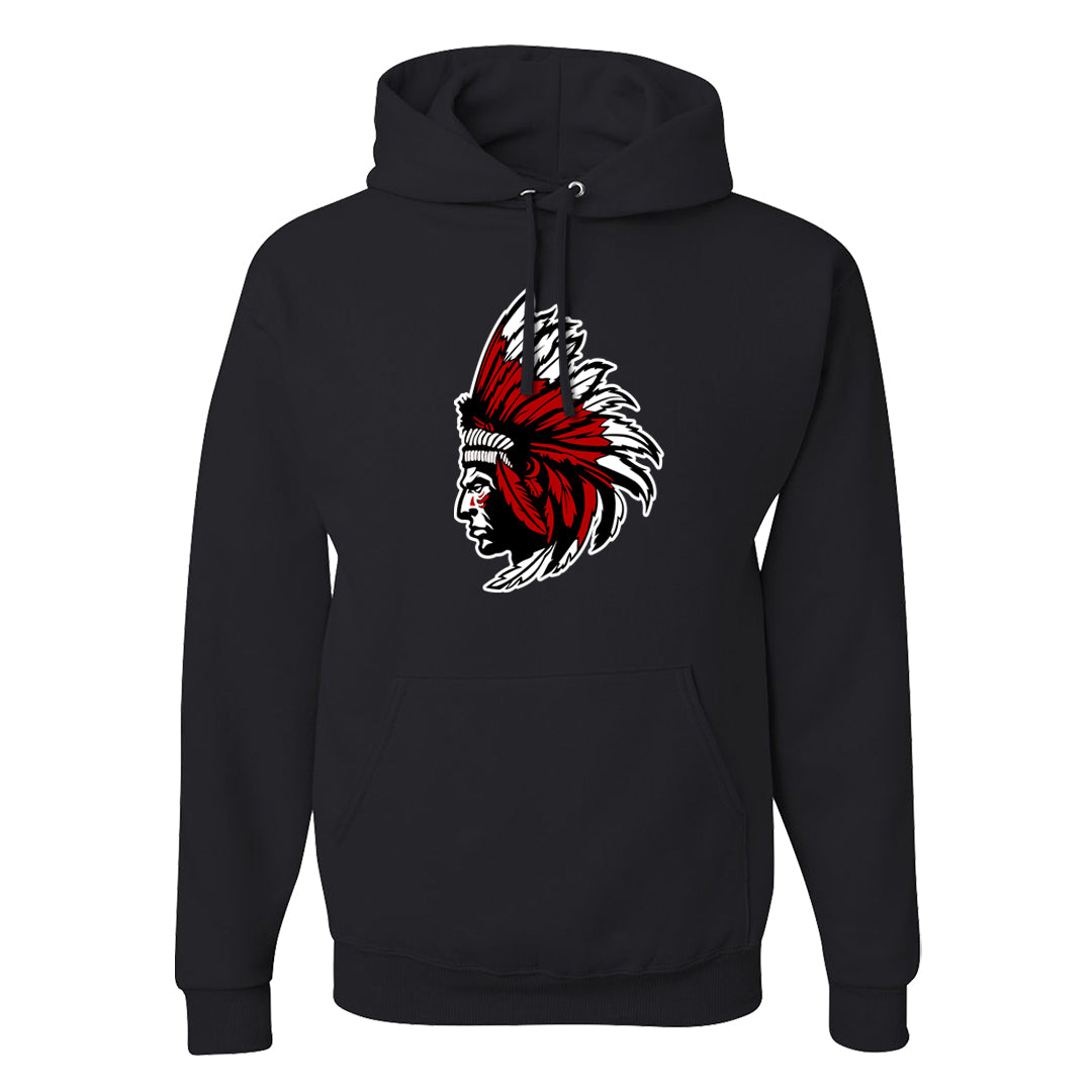Light Iron Ore AF1s Hoodie | Indian Chief, Black