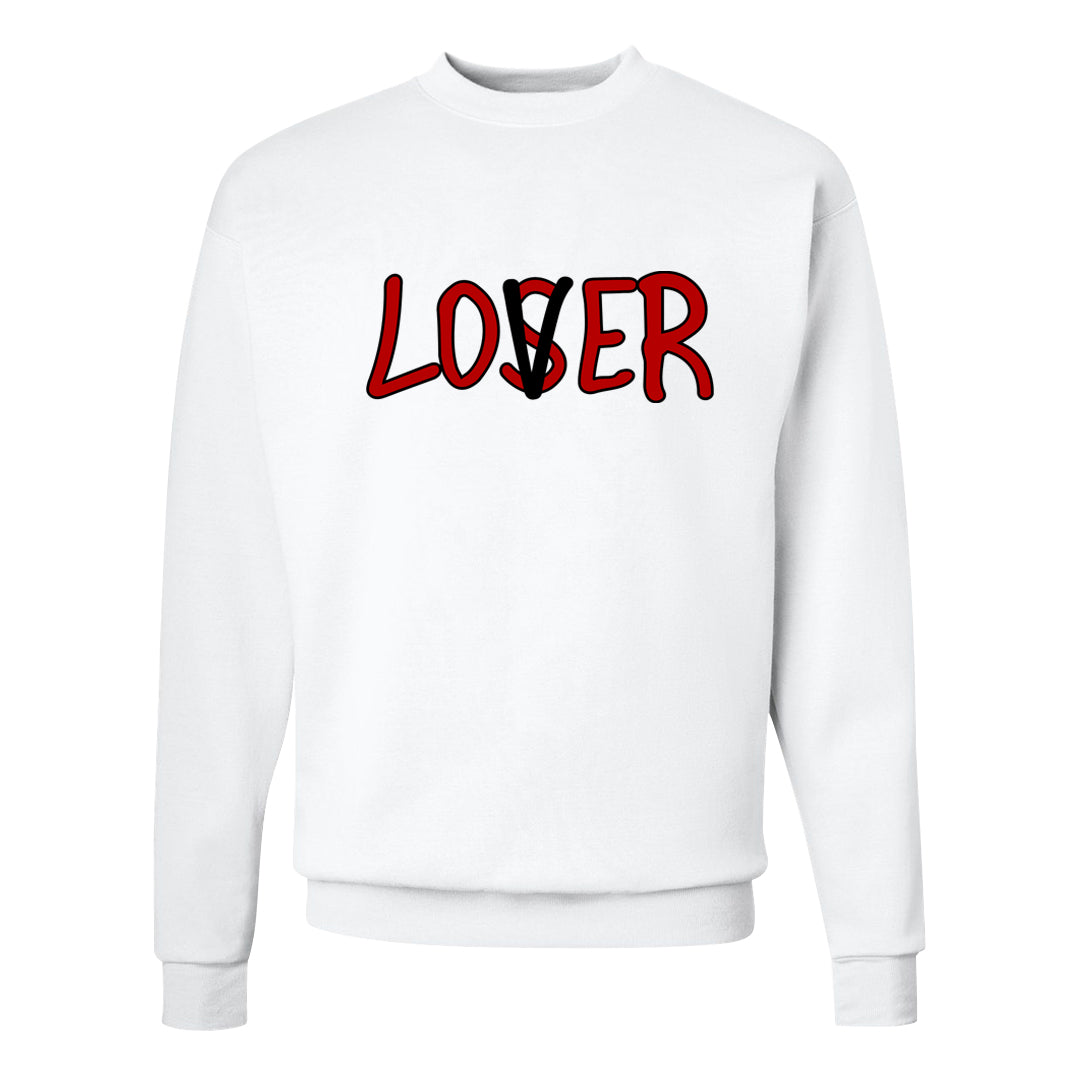 Light Iron Ore AF1s Crewneck Sweatshirt | Lover, White
