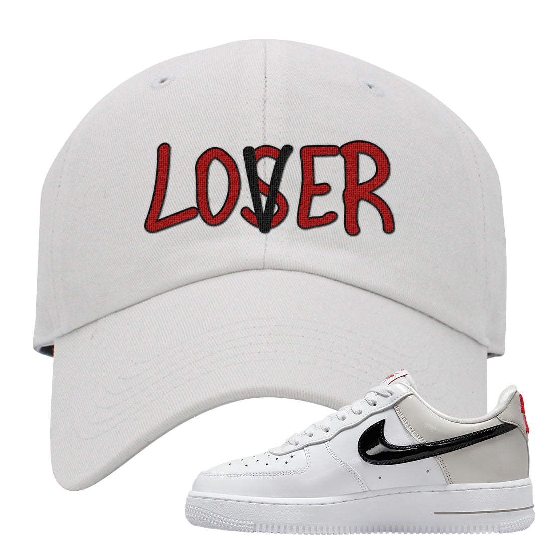 Light Iron Ore AF1s Dad Hat | Lover, White