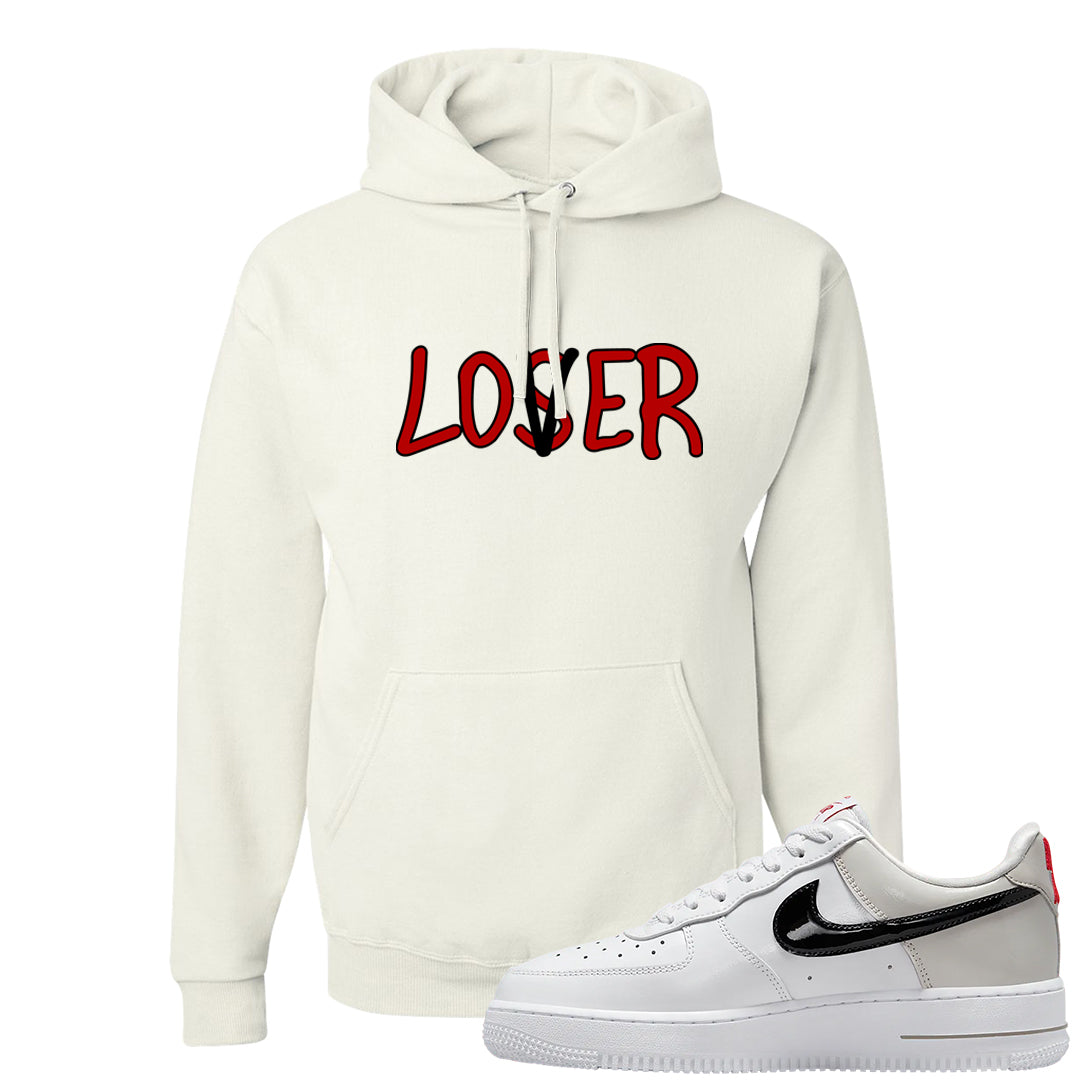 Light Iron Ore AF1s Hoodie | Lover, White