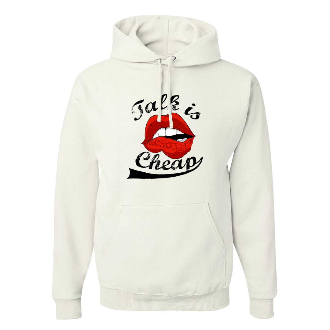 Light Iron Ore AF1s Hoodie | Talk Lips, White