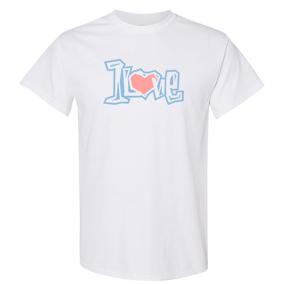 Multi-Pattern AF 1s T Shirt | 1 Love, White