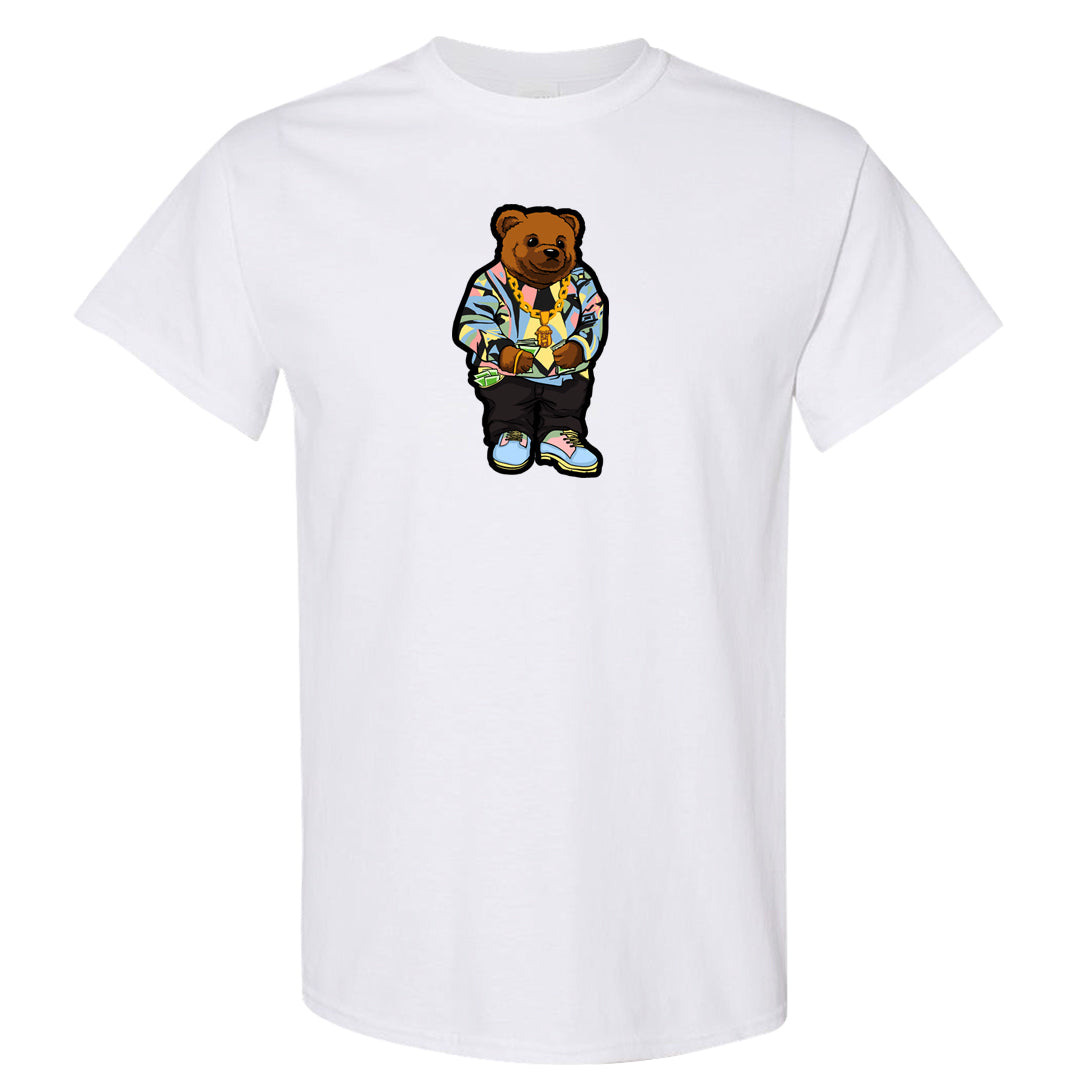 Multi-Pattern AF 1s T Shirt | Sweater Bear, White