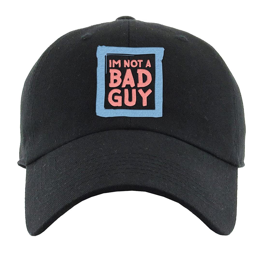 Multi-Pattern AF 1s Dad Hat | I'm Not A Bad Guy, Black