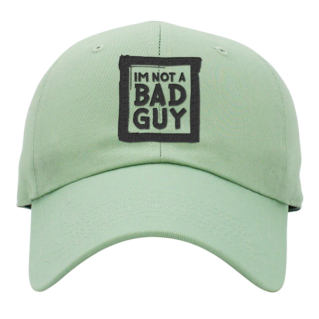 Multi-Pattern AF 1s Dad Hat | I'm Not A Bad Guy, Sage Green