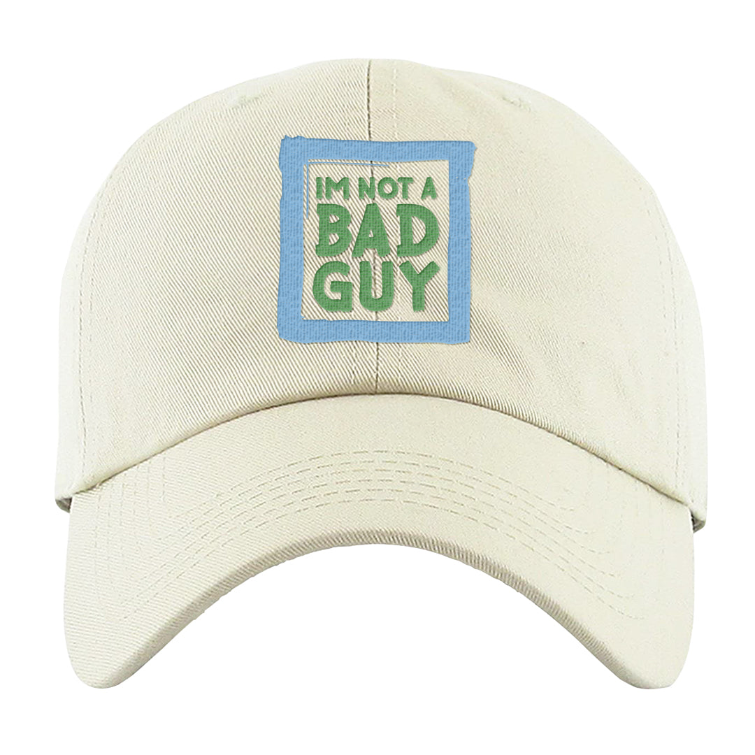 Multi-Pattern AF 1s Dad Hat | I'm Not A Bad Guy, White