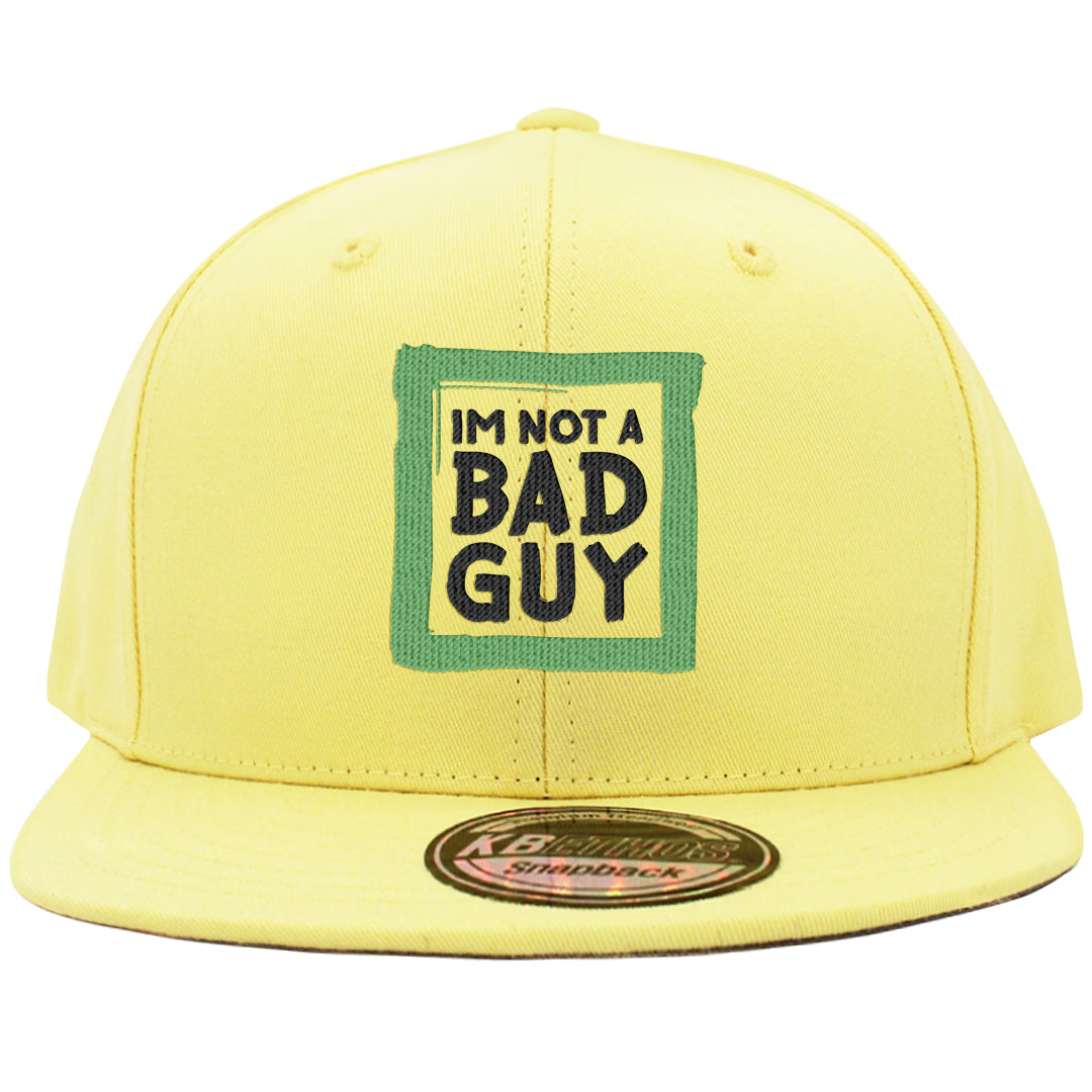 Multi-Pattern AF 1s Snapback Hat | I'm Not A Bad Guy, Vanilla