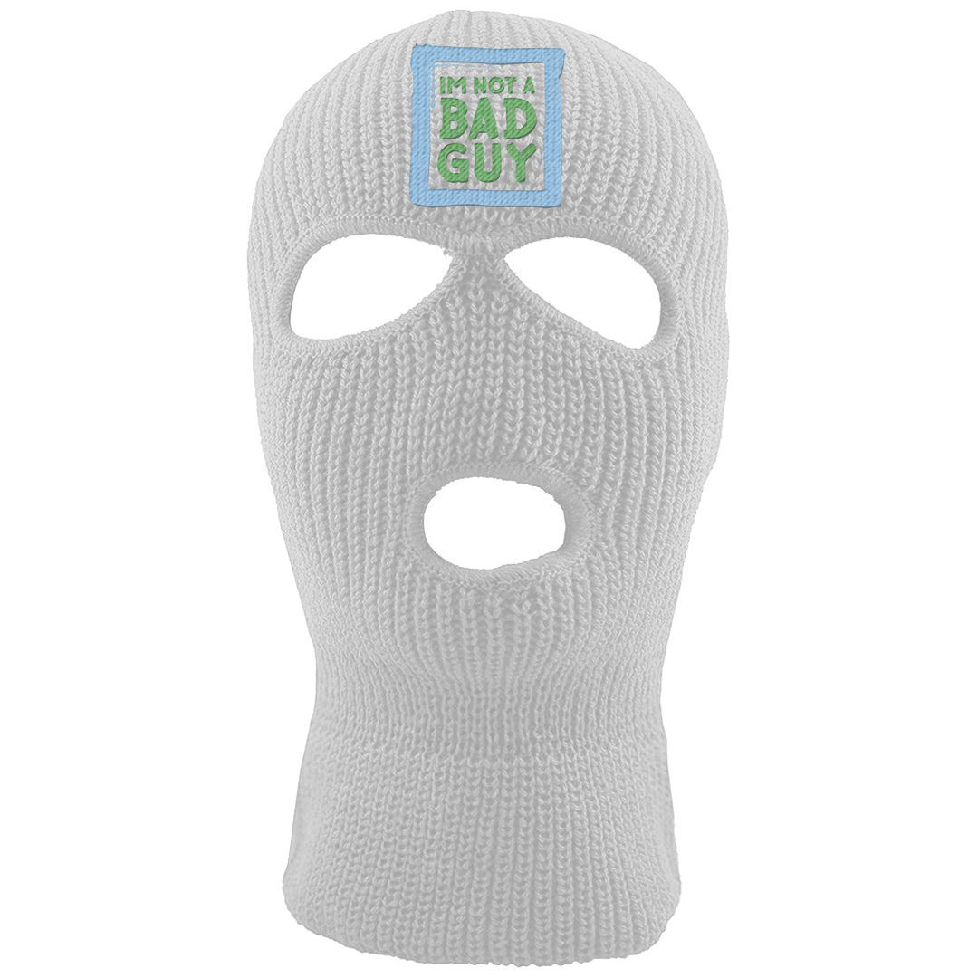 Multi-Pattern AF 1s Ski Mask | I'm Not A Bad Guy, White