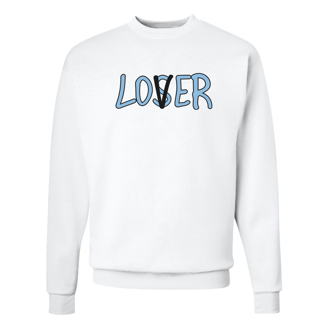 Multi-Pattern AF 1s Crewneck Sweatshirt | Lover, White