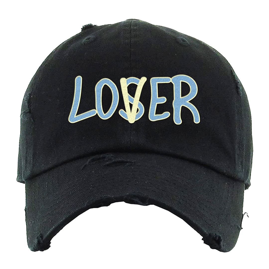 Multi-Pattern AF 1s Distressed Dad Hat | Lover, Black
