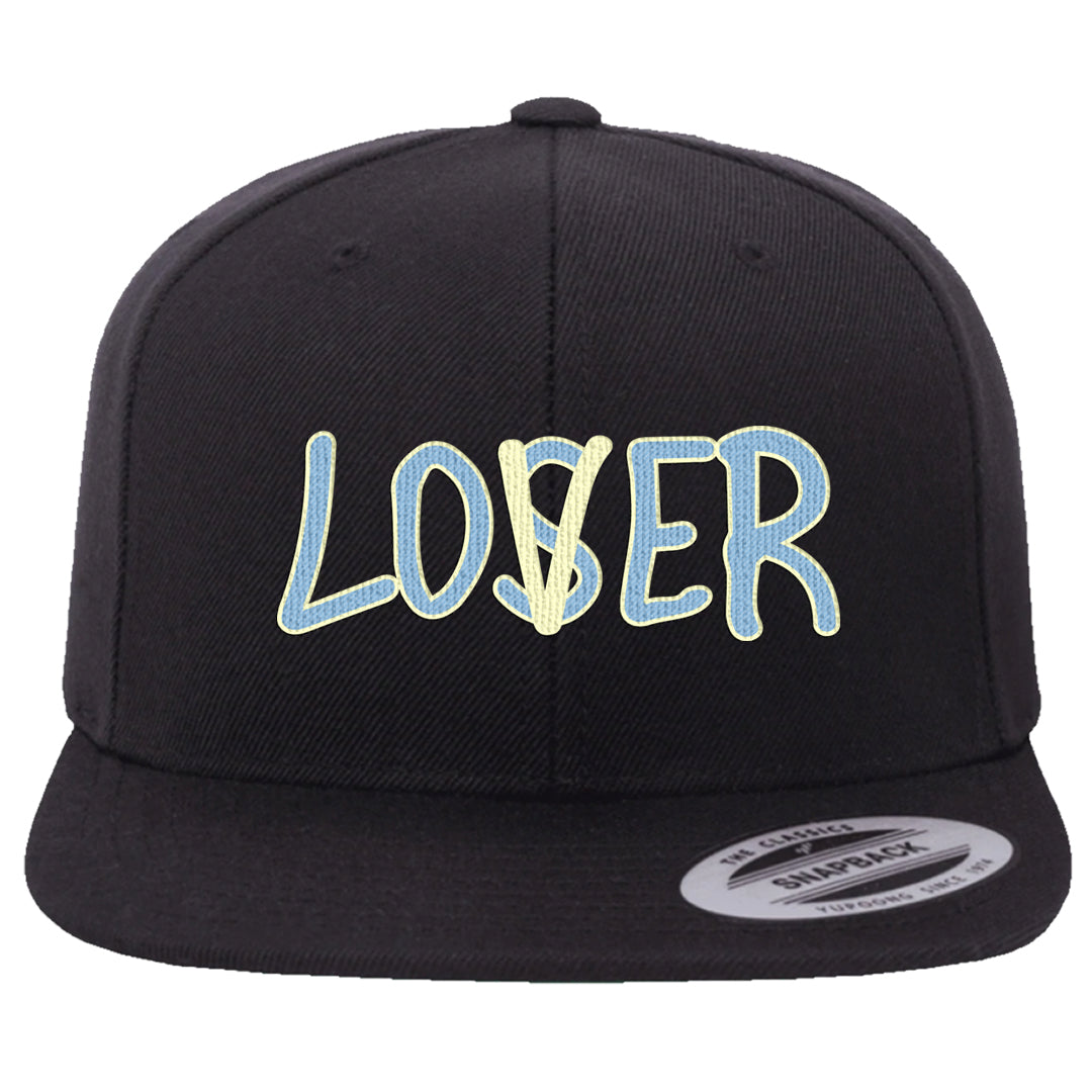 Multi-Pattern AF 1s Snapback Hat | Lover, Black