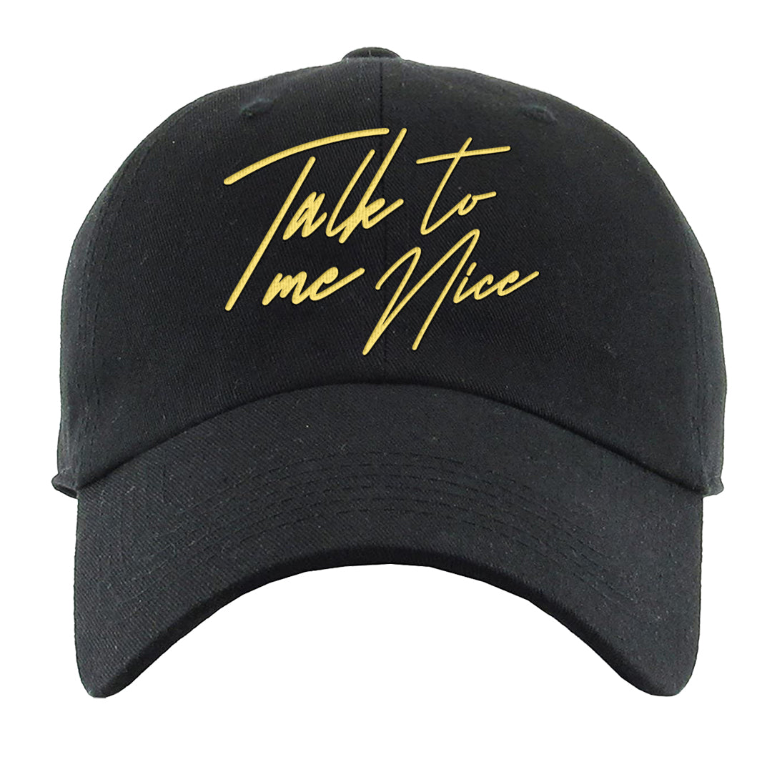 Multi-Pattern AF 1s Dad Hat | Talk To Me Nice, Black