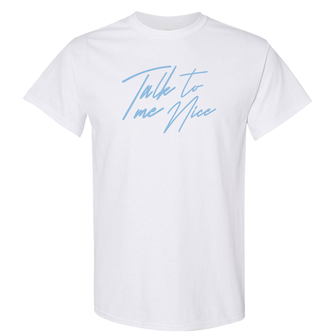 Multi-Pattern AF 1s T Shirt | Talk To Me Nice, White