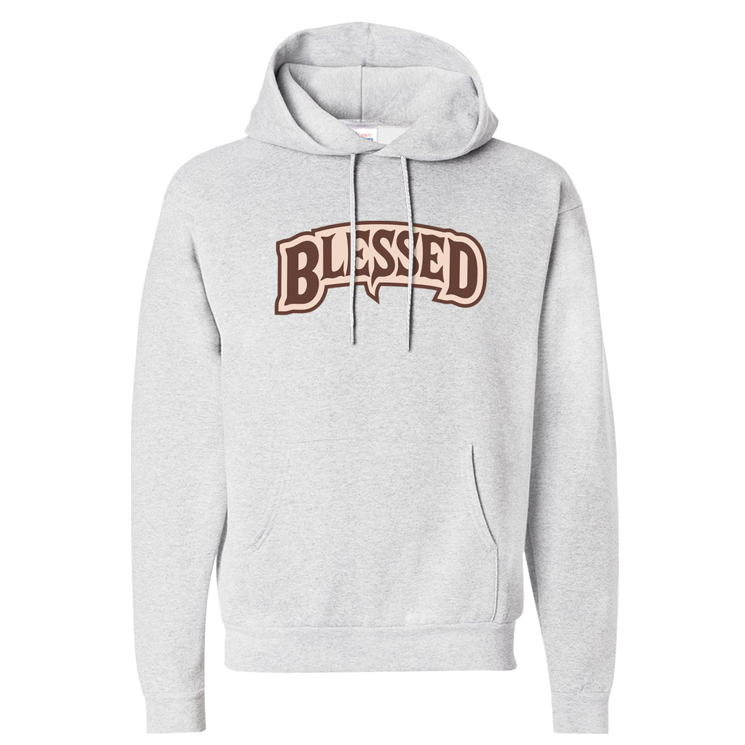 Pink Russet Low AF1s Hoodie | Blessed Arch, Ash