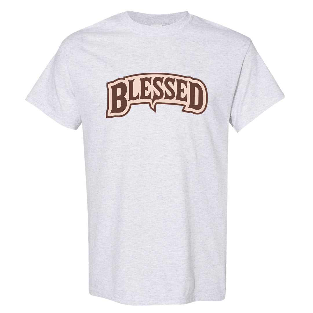 Pink Russet Low AF1s T Shirt | Blessed Arch, Ash