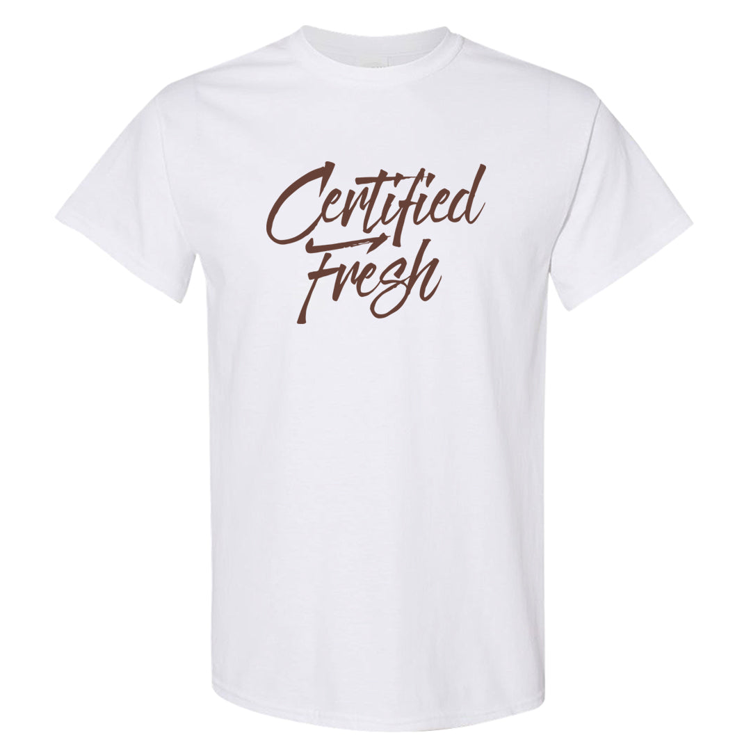Pink Russet Low AF1s T Shirt | Certified Fresh, White