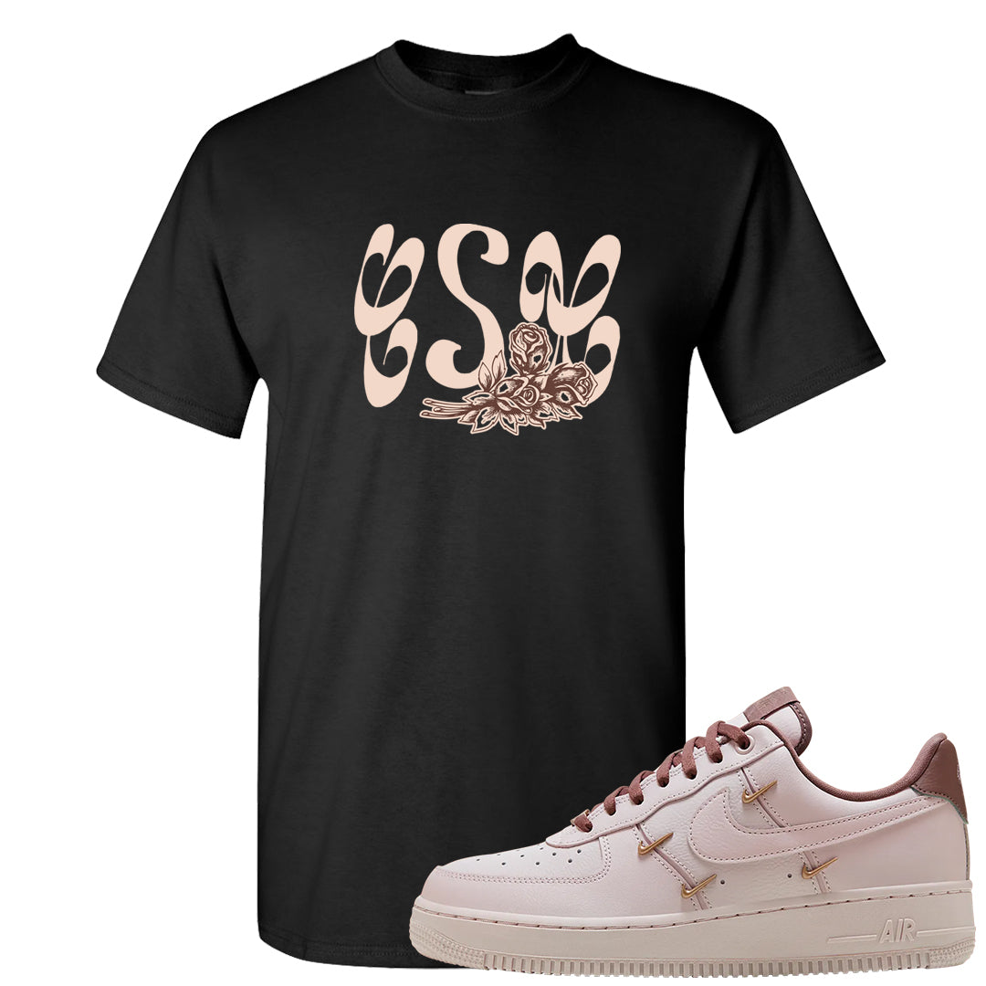 Pink Russet Low AF1s T Shirt | Certified Sneakerhead, Black