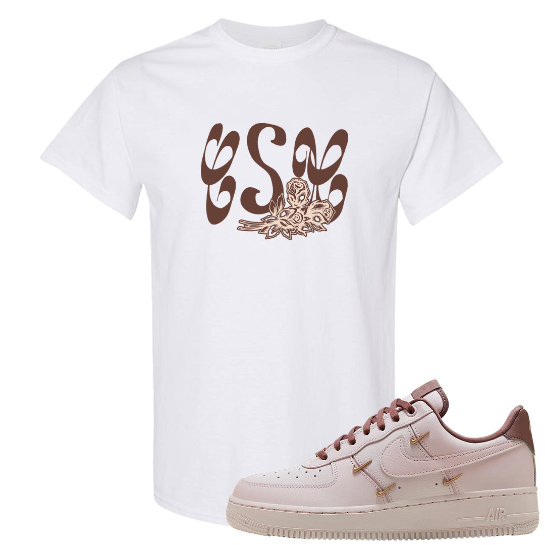 Pink Russet Low AF1s T Shirt | Certified Sneakerhead, White
