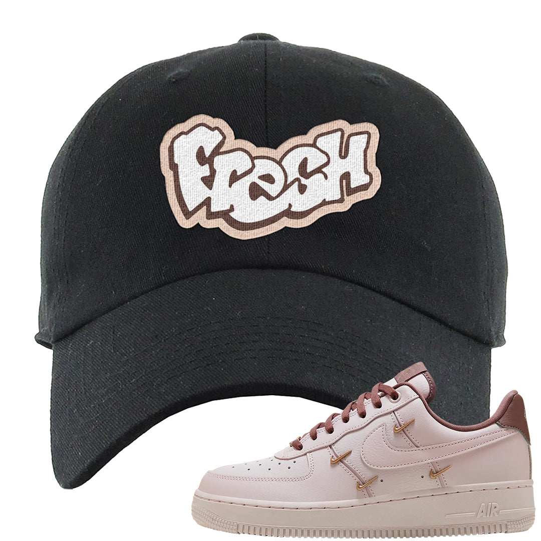 Pink Russet Low AF1s Dad Hat | Fresh, Black