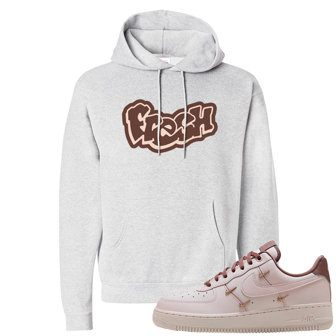 Pink Russet Low AF1s Hoodie | Fresh, Ash