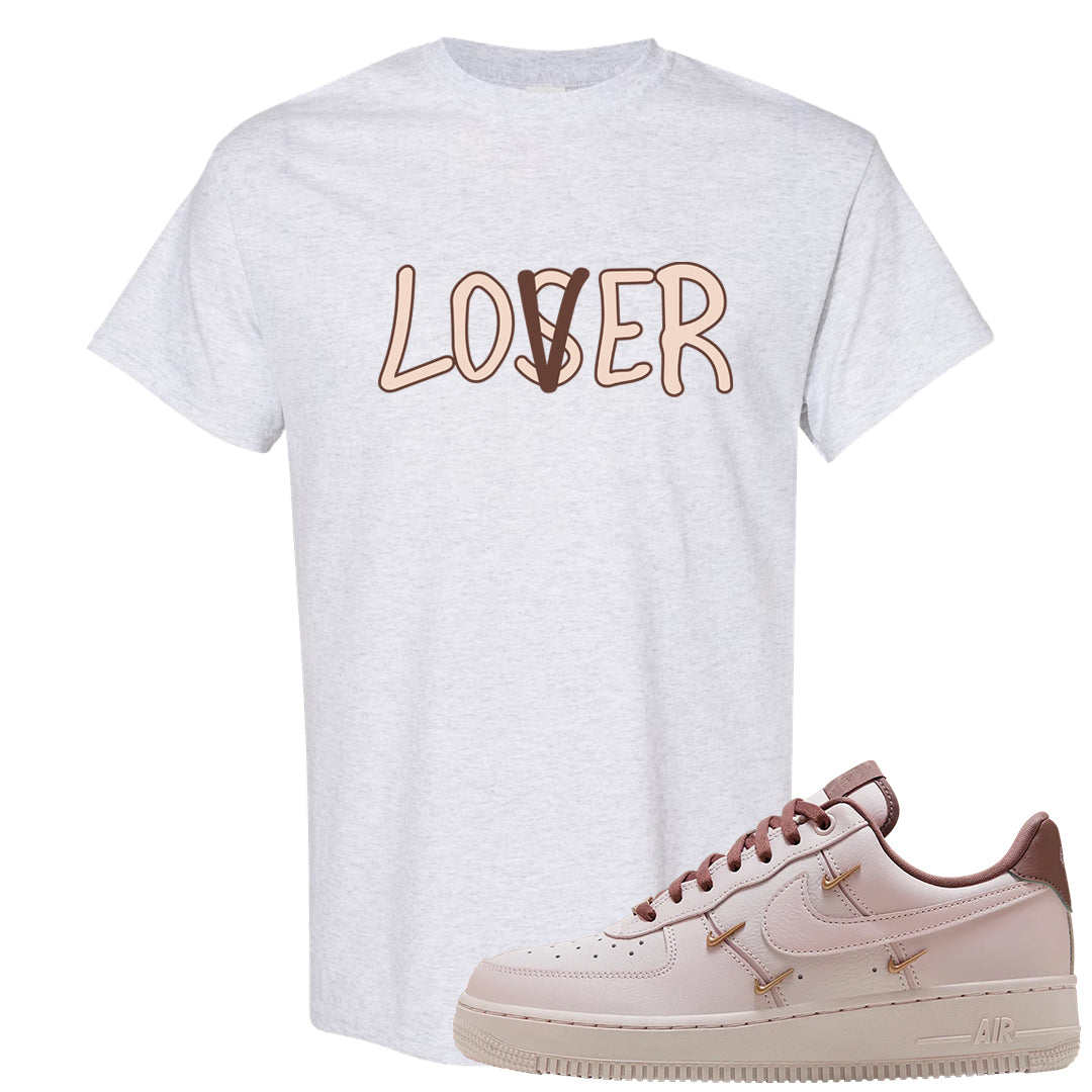 Pink Russet Low AF1s T Shirt | Lover, Ash