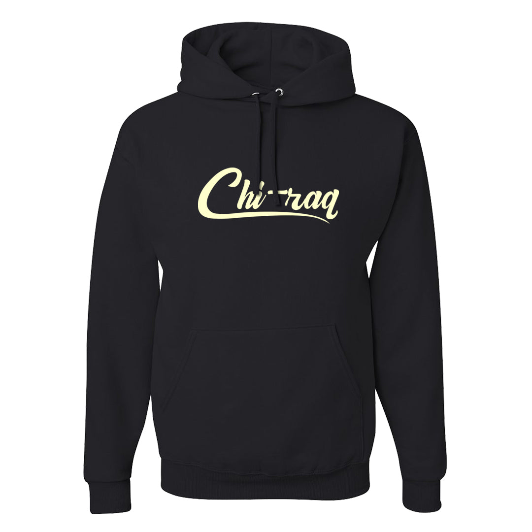 Split Grey White Black Low 1s Hoodie | Chiraq, Black