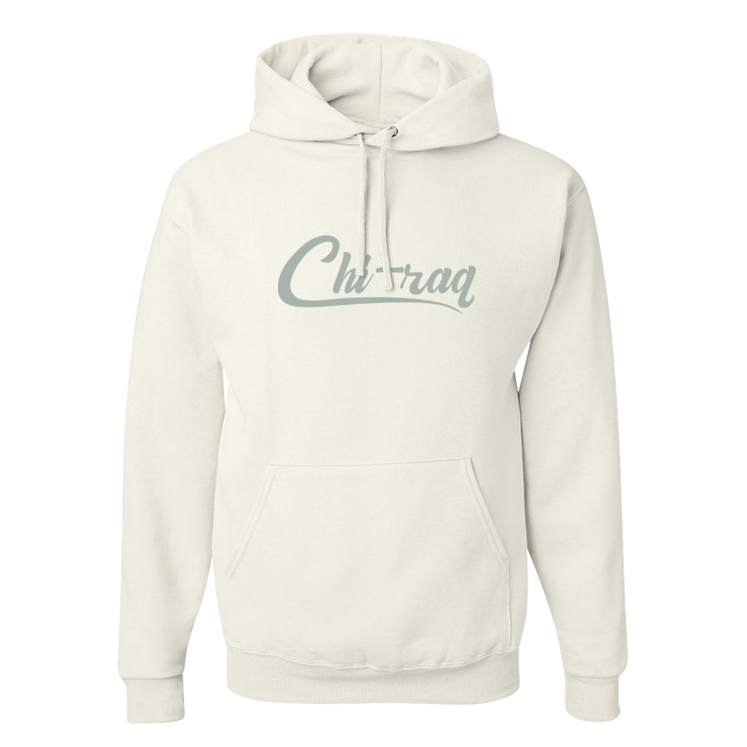 Split Grey White Black Low 1s Hoodie | Chiraq, White