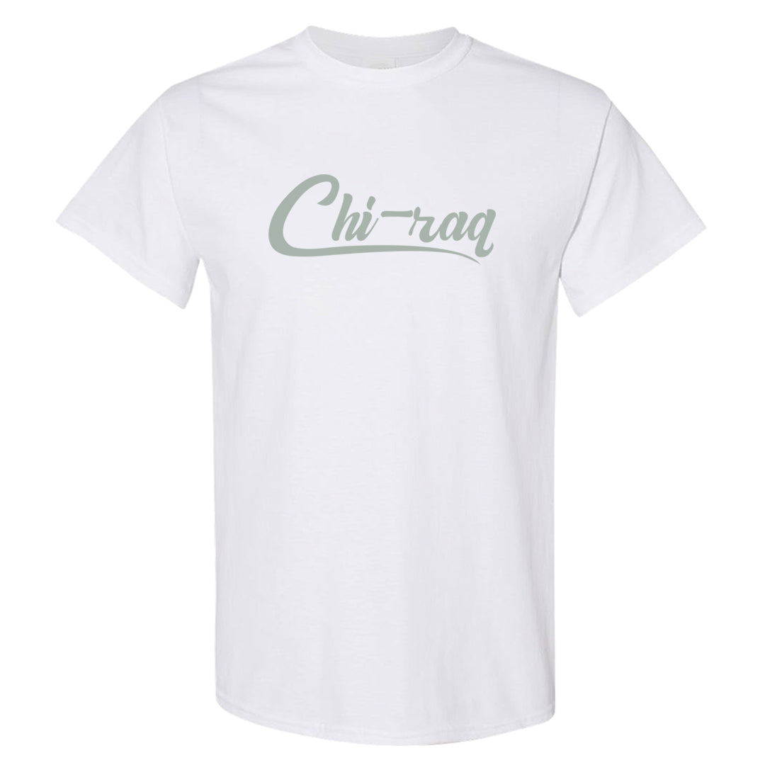 Split Grey White Black Low 1s T Shirt | Chiraq, White