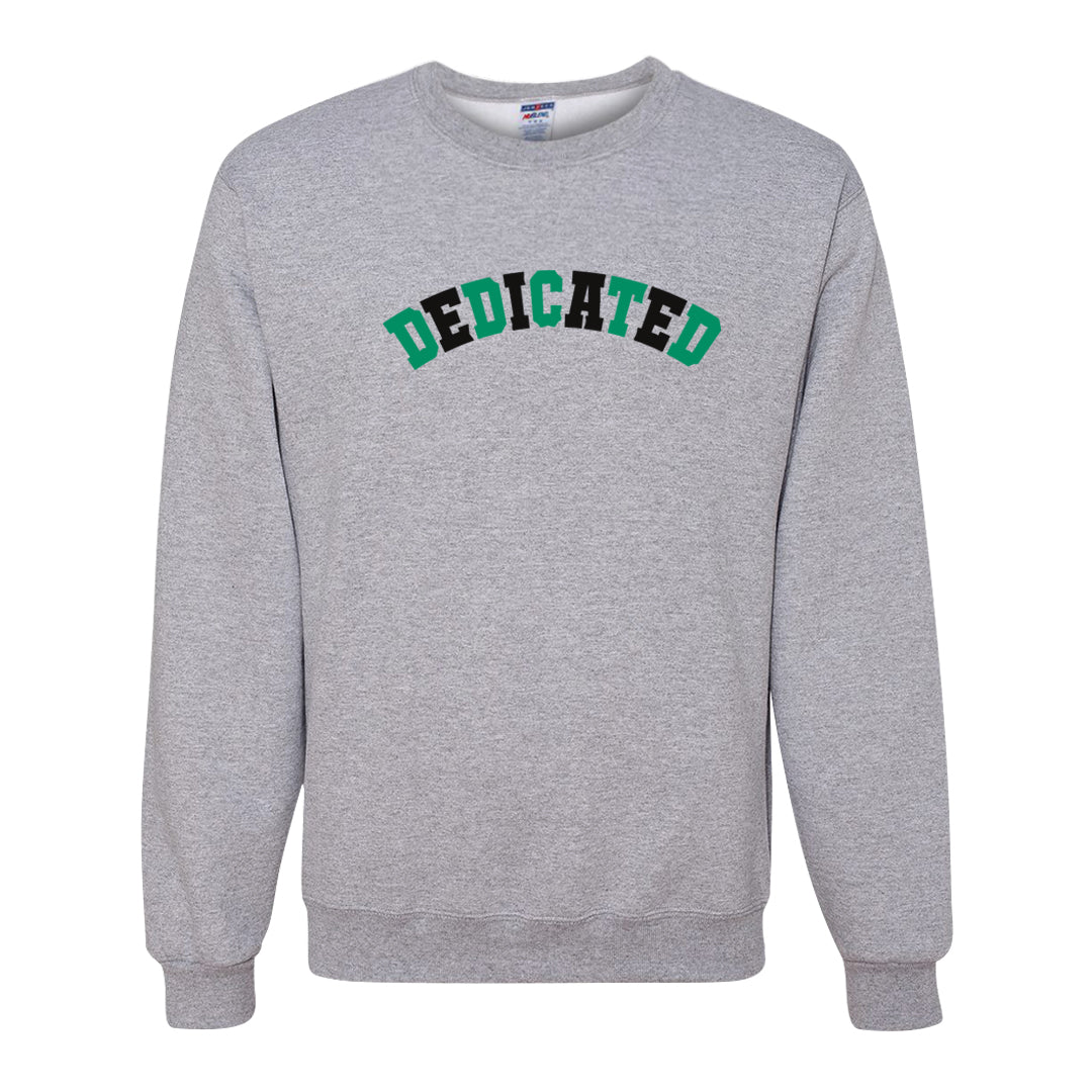 Split Grey White Black Low 1s Crewneck Sweatshirt | Dedicated, Ash