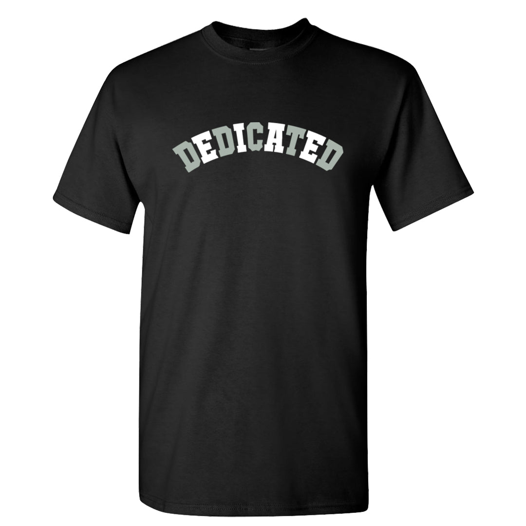 Split Grey White Black Low 1s T Shirt | Dedicated, Black