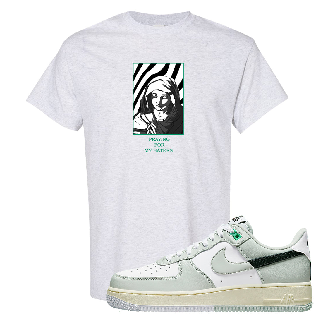 Split Grey White Black Low 1s T Shirt | God Told Me, Ash