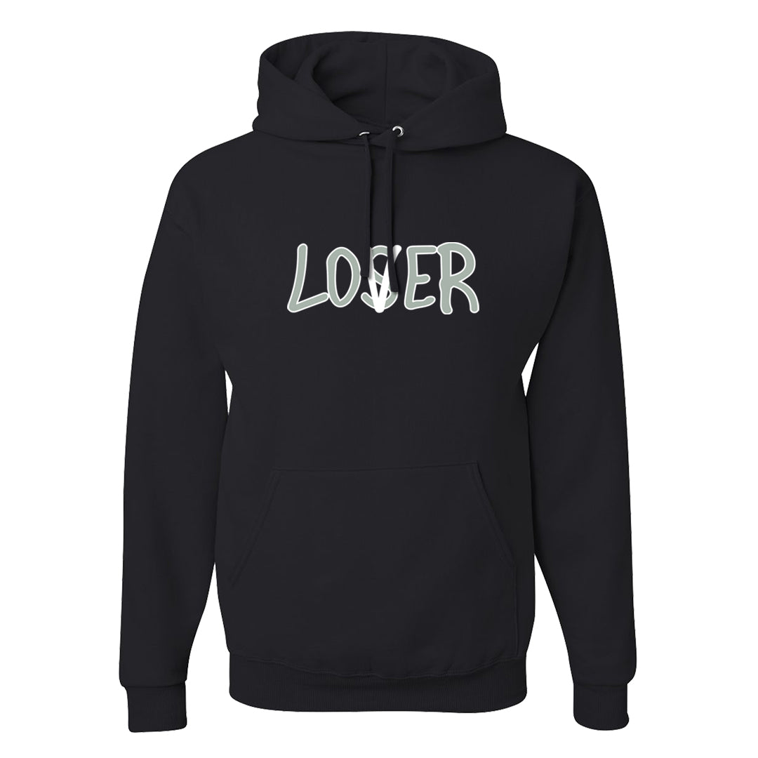 Split Grey White Black Low 1s Hoodie | Lover, Black