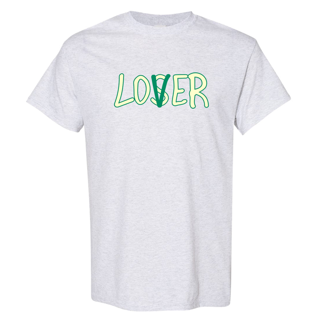 Split Grey White Black Low 1s T Shirt | Lover, Ash